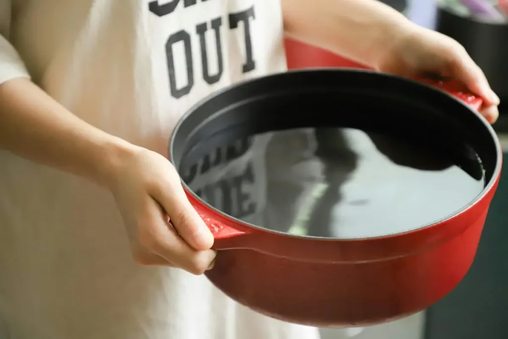 braadpan zonder pfas en teflon anti-aanbaklaag